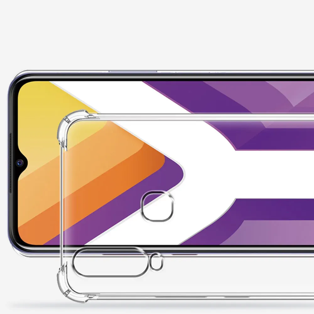 Противоударный чехол для VIVO 1904 силиконовые мягкие прозрачные чехлы телефона Vivo