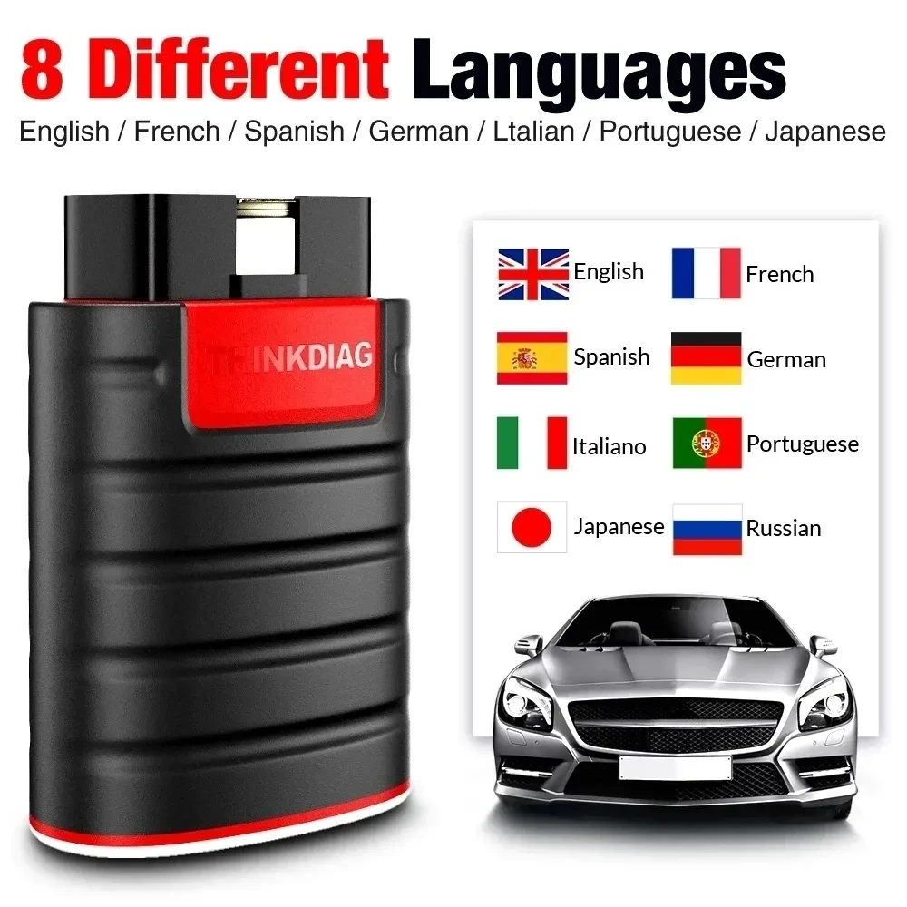 THINKCAR THINKDIAG NEW &amp OLD с планшетом OBD2 Scan Thinkdiag Old Boot Have Falshed All System PK GOLO PRO4 PRO DBSCAR7