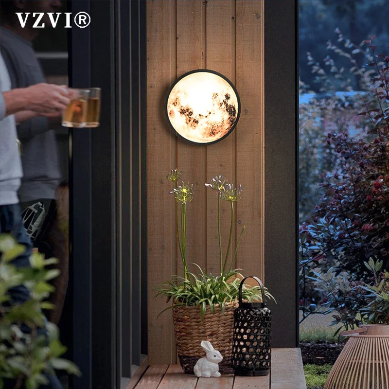 

Shineknot Round IP65 Waterproof 20W LED Wall Lamps 30CM 40CM Warm White Romatic Light Moon Light For House And Garden Fanastic