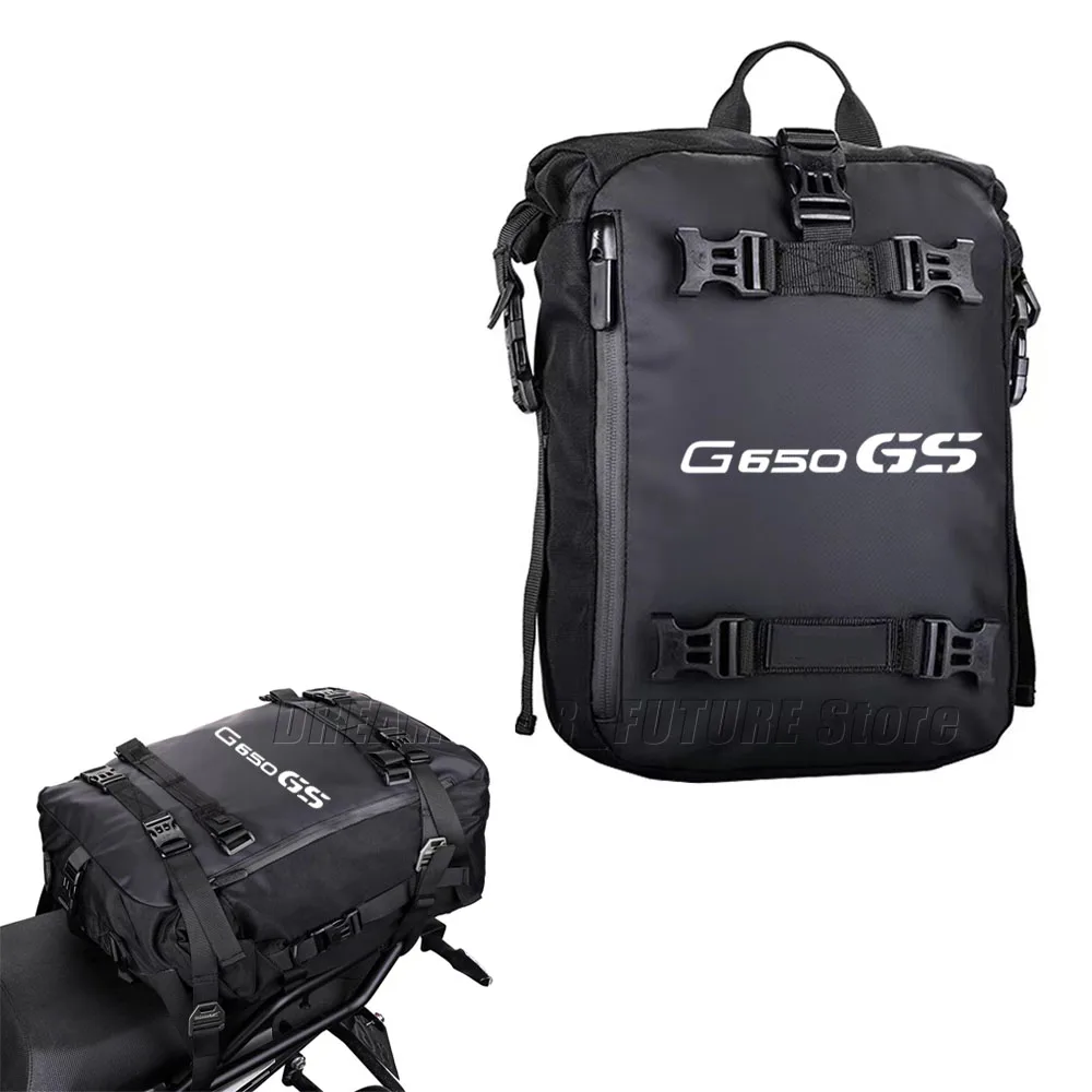 

Для G310GS G310GS-1 G310R G650GS G650X мотоцикла 2023 Новинка сумка для заднего сиденья мотоцикла водонепроницаемая сумка для багажа бампер модернизированная сумка