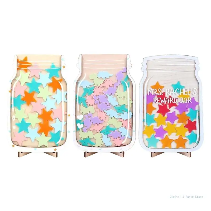 

M17F Behavior Management Classroom Tools Jar Reward System Star Reward Jar System, Classroom Reward Jar For Classroomn Board