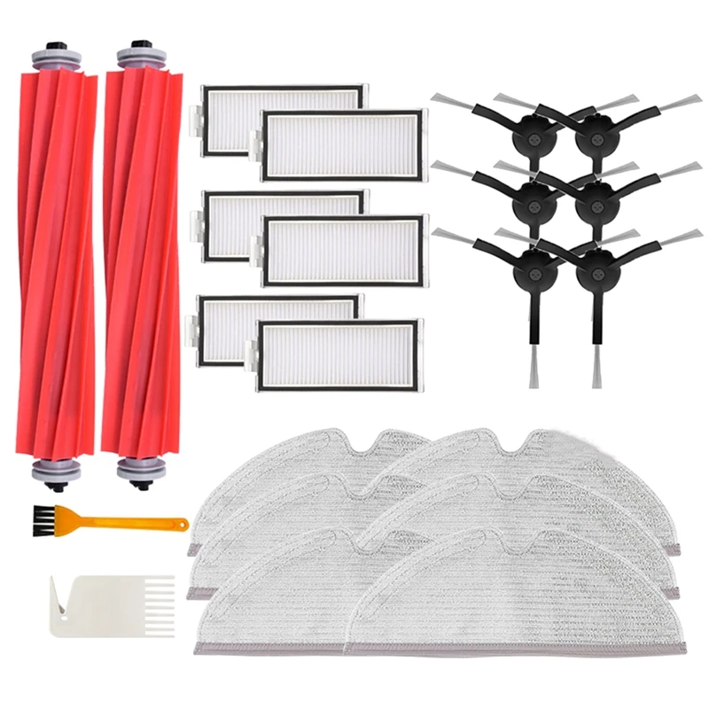 

Replacement For Roborock Q7 Max / Q7 Max+/ T8 Robot Vacuum Cleaner Accessories Main Side Brush Hepa Filter Mop Rag Parts