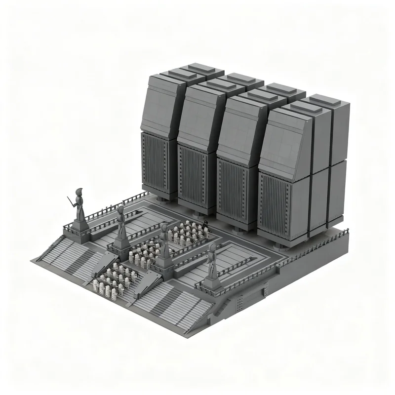10675 деталей MOC Star Battle Ultimate Collector Series SW - Модель входа в храм, строительные блоки, идея для коллекции, образовательный набор. (art.: 3920dcd16e2a7) - 3920dcd16e2a7