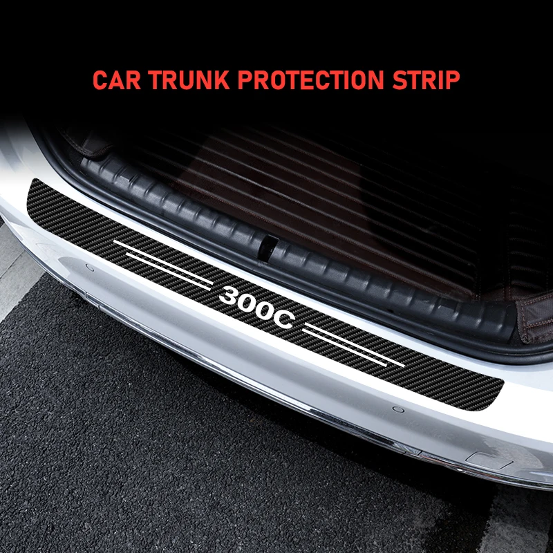 

Для Chrysler 300C Водонепроницаемая Накладка на порог багажника автомобиля защитная накладка на задний бампер Защита от царапин автомобильные аксессуары для интерьера