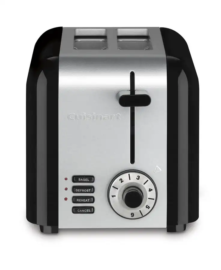 

Toasters 2 Slice Compact Stainless Toaster