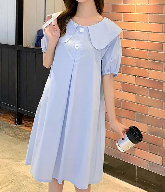 

Маленькое летнее Новое Стильное высококачественное платье 2022 юбка-обманка модная юбка с рукавом для матери ощущение короткого человека