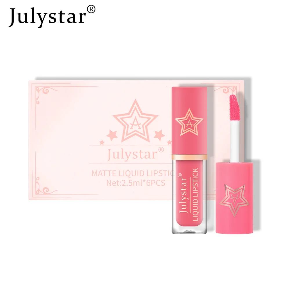 

Julystar Makeups Make Up Maquillaje Gloss Durable Combo Fog Level Lip Lacquer Universal Both Lips And Cheeks Lip Gloss Lipstick