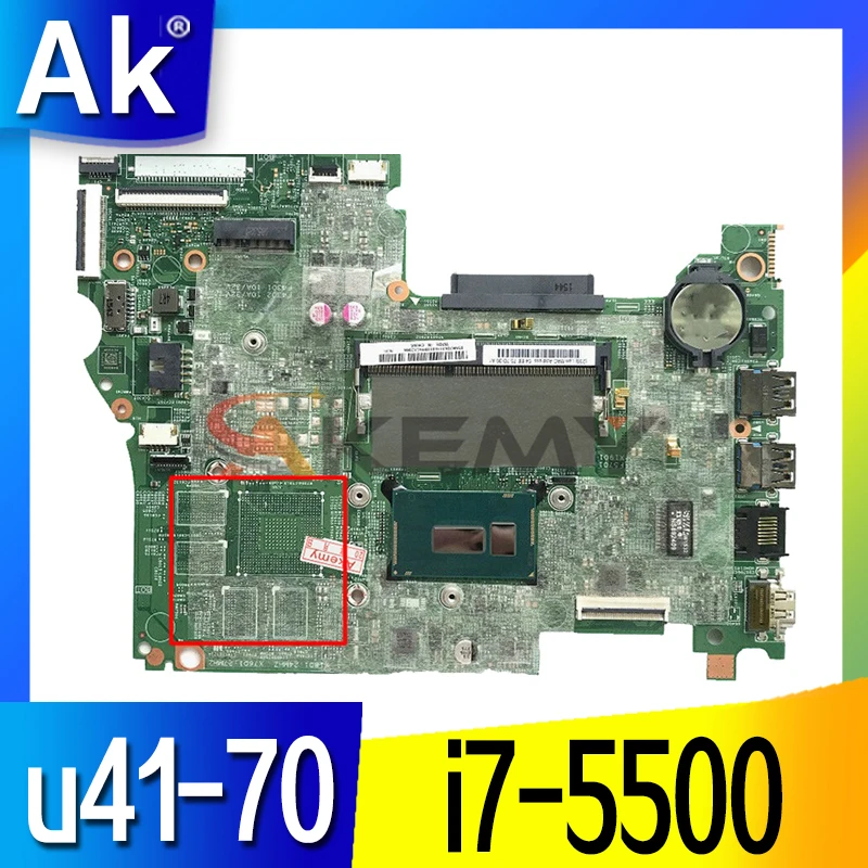 

new for lenovo u41-70 motherboard FLEX3 1470 5B20H91220 SR23W i7-5500 100% well Working mainboard