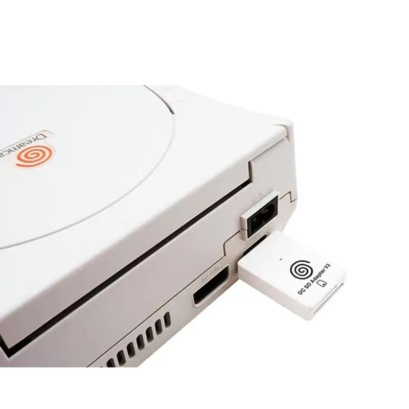 Upgrade version Second-generation SD Card Reader Adapter + CD with DreamShell_Boot_Loader for DC Dreamcast Game Console images - 6