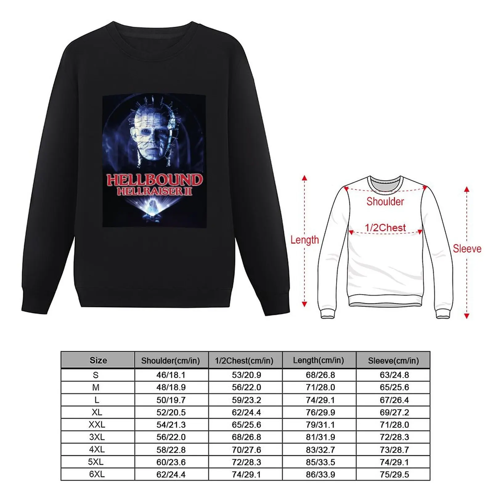 Фото Hellraiser ТВ-шоу Пуловер блузка спортивный костюм мужская мужская одежда толстовка для мужчин №4