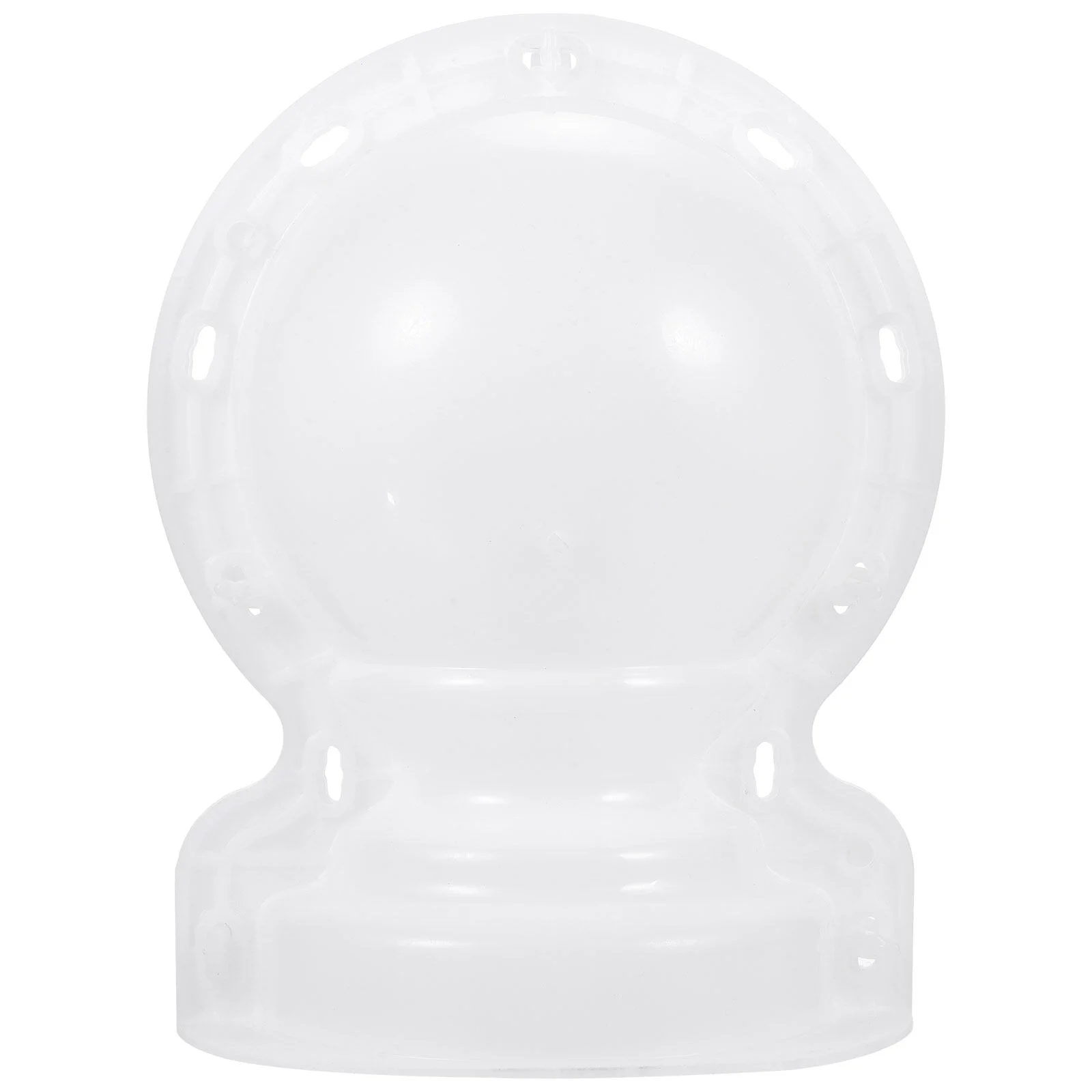 

Molds Concrete Lawn Plaster Mold Fence Post Caps DIY Decorations Accessory White Plastic Supplies