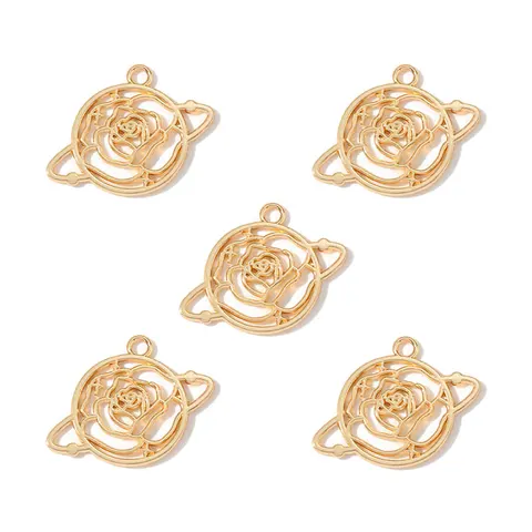 Металлические подвески-розы YuenZ 20 шт.