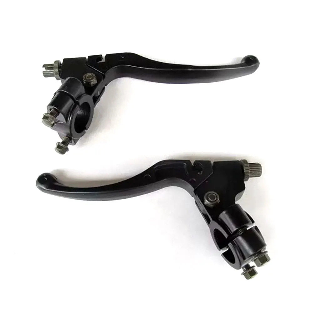 Ручки сцепления и тормоза 7/8" левая и правая пара с перекладиной для мотоцикла Pit Dirt XR80 XR100 CRF70 CRF80 CRF100 Motocross.