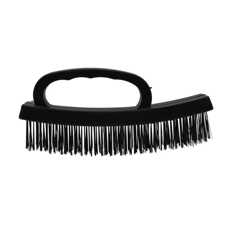 

Easy Grip Steel Wire Cleaning Brush for Cleaning Household Kitchen Barbecue Rack
