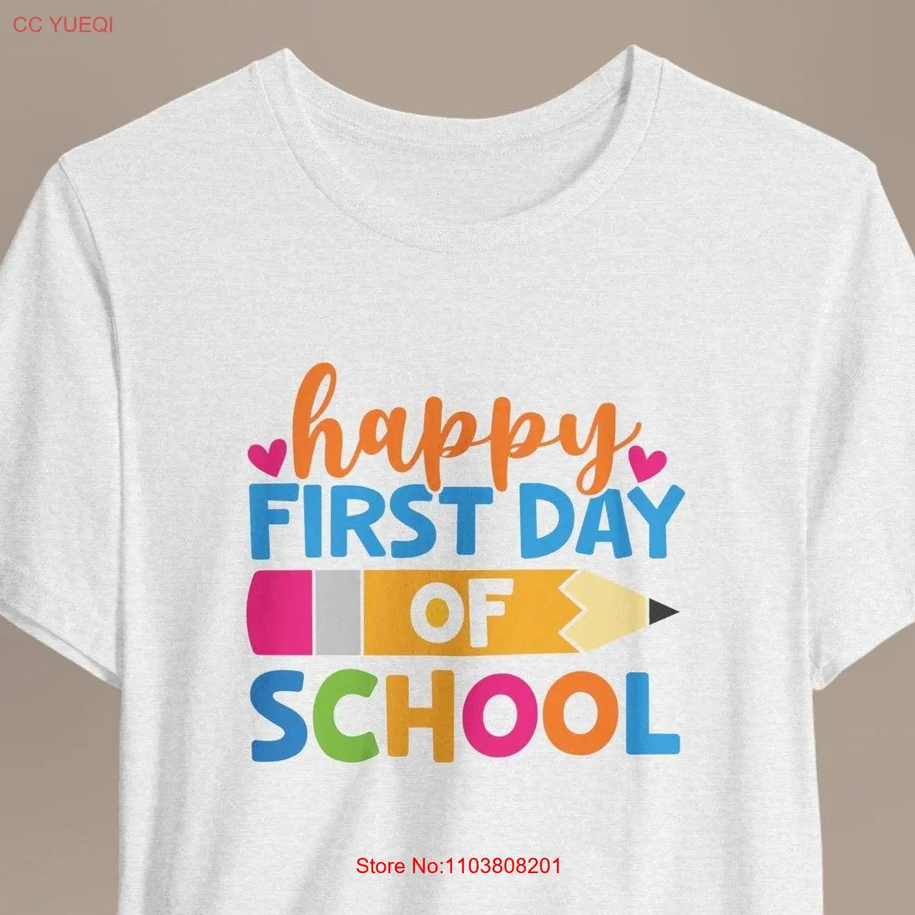 Футболка Первый день школы Добро пожаловать обратно в средний 1 учитель K 12 Student Fall