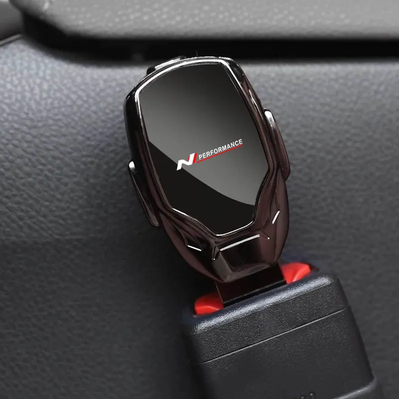 

Для Hyundai N Nline Logo Accent Tucson IX35 I20 I30 Удлинитель автомобильного ремня безопасности Металлический зажим для ремня безопасности Регулируемый удлинитель