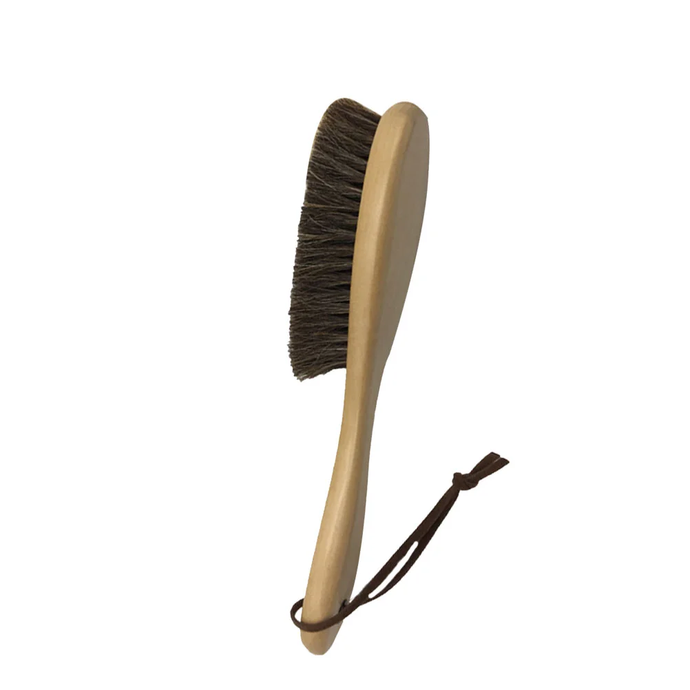 

Brush Clothes Shoes Shoe Cloth Cleaning Shine Laundry Horsehair Tool Care Static Anti Polishing Cleaner Soft Boot Polish Brushes