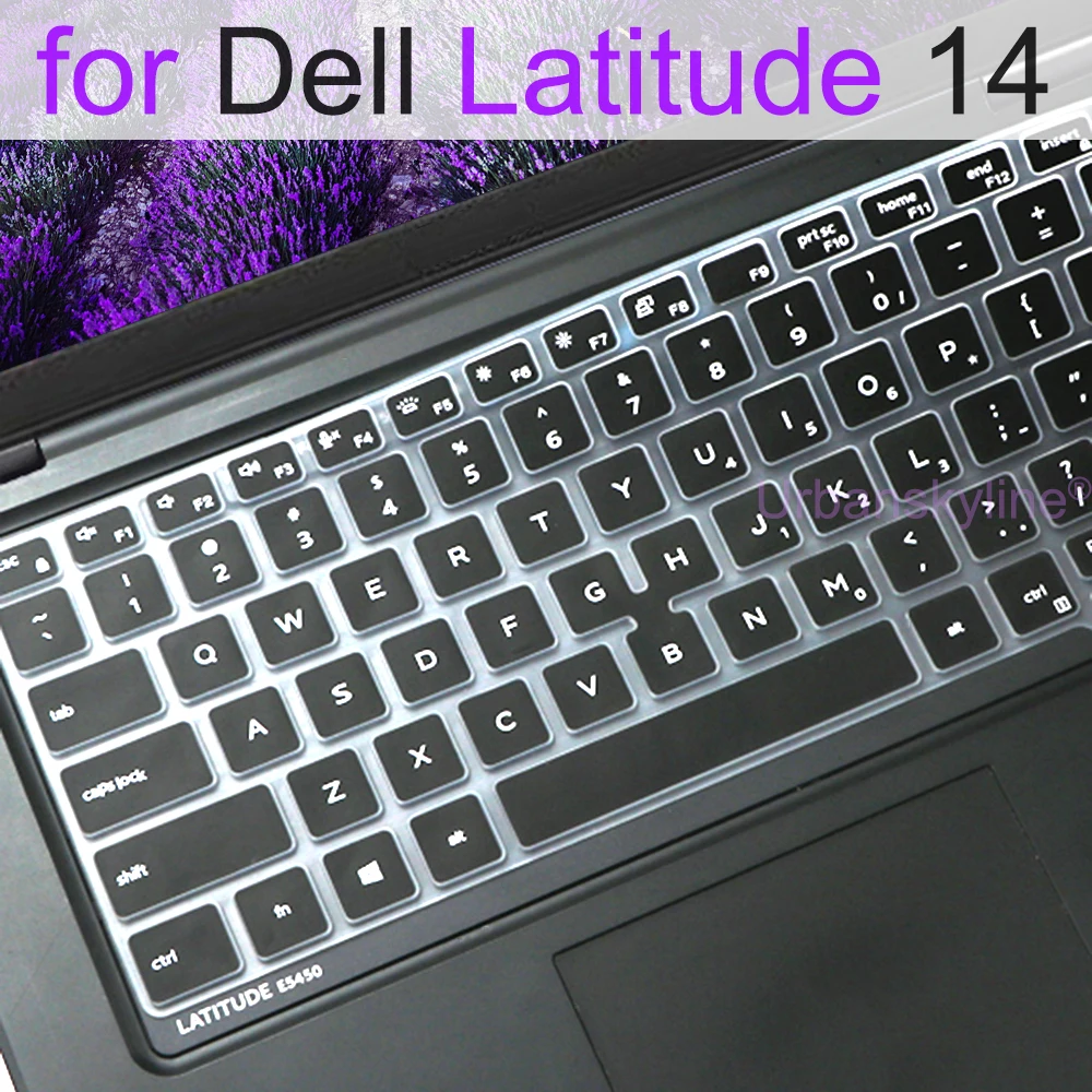 Keyboard Cover for Dell Latitude 5400 5401 5410 5411 5414 5420 5424 5430 5431 5450 5480 5490 5491 Silicone Protector Case 14