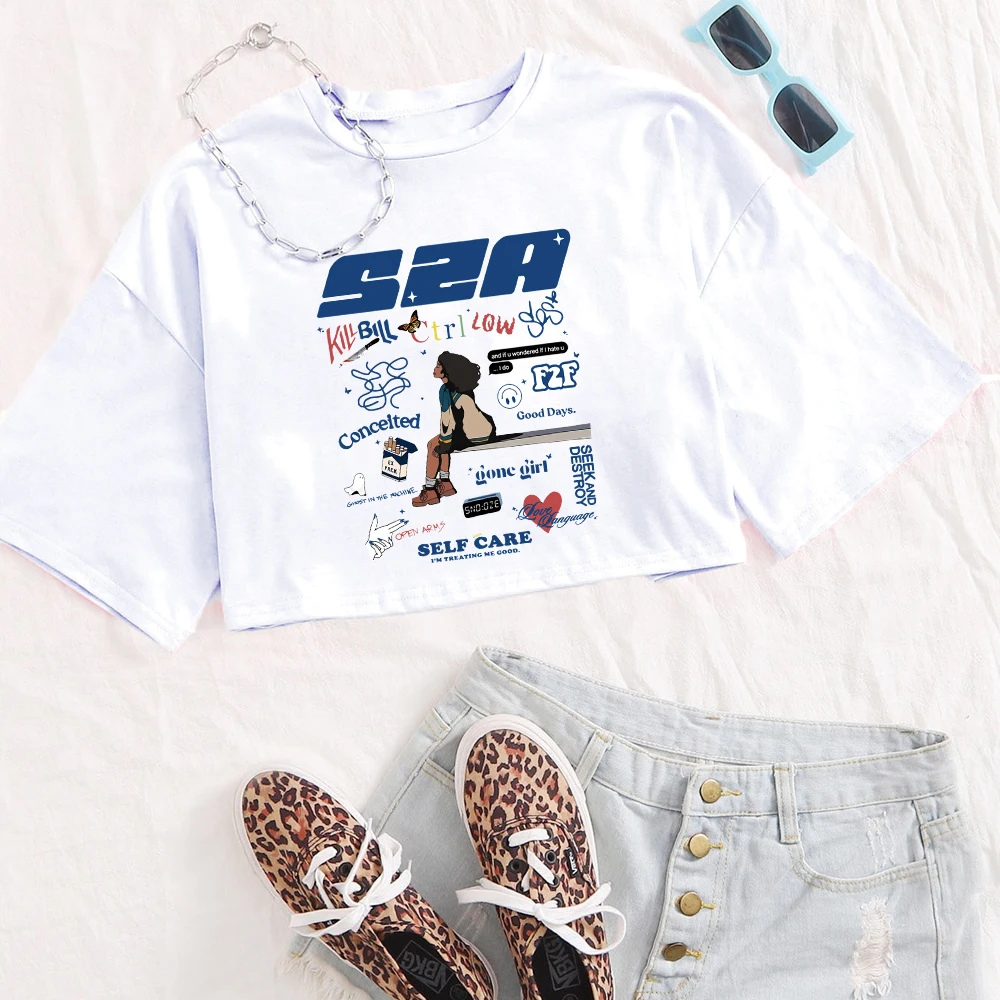 Женский альбом с круглым вырезом в стиле Casual