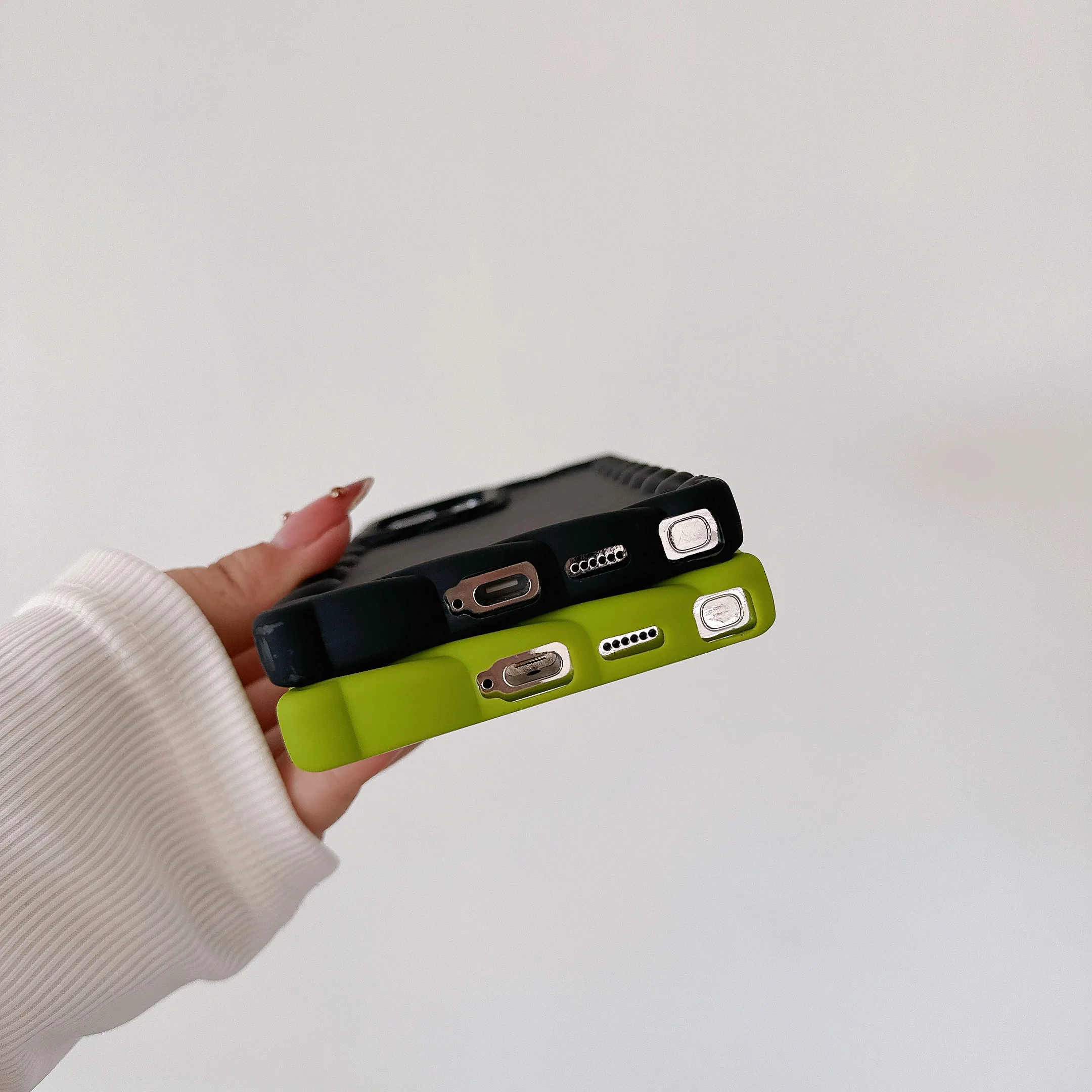 Милый волнистый кремовый чехол для телефона Samsung S25 S24 FE Ultra Plus A06 A16 A55 A35 A25 A15 A05 A05S A54