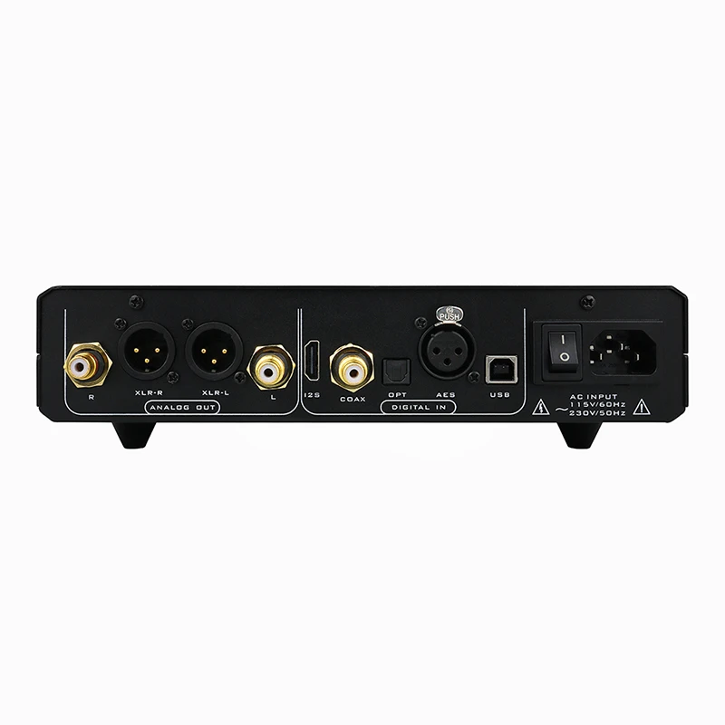 Музыкант Draco R2R DAC I2S/коаксиальный/оптический/элегантный/USB вход RCA/XLR