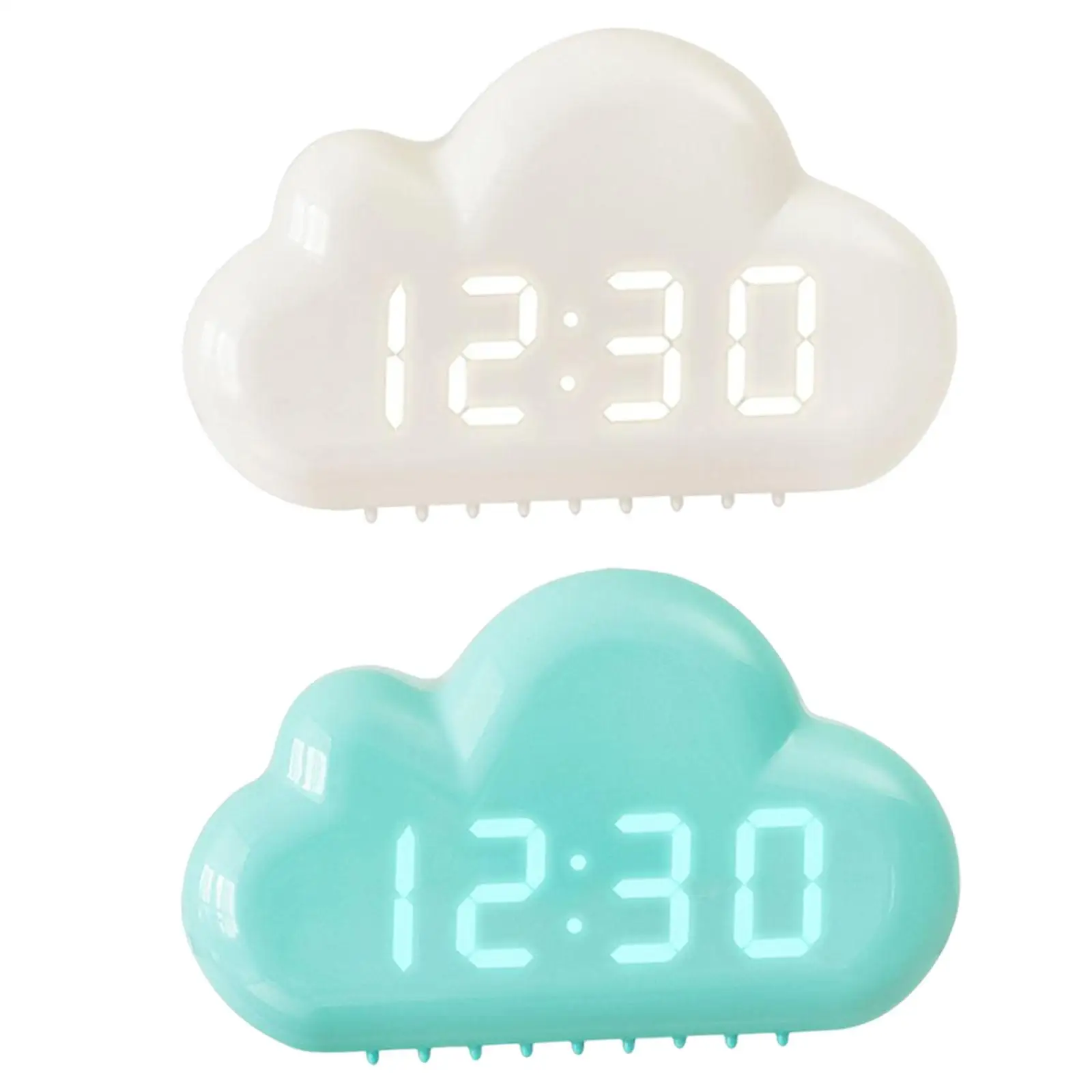 

Цифровой будильник с голосовым управлением и светодиодсветодиодный индикатором времени/даты/температуры