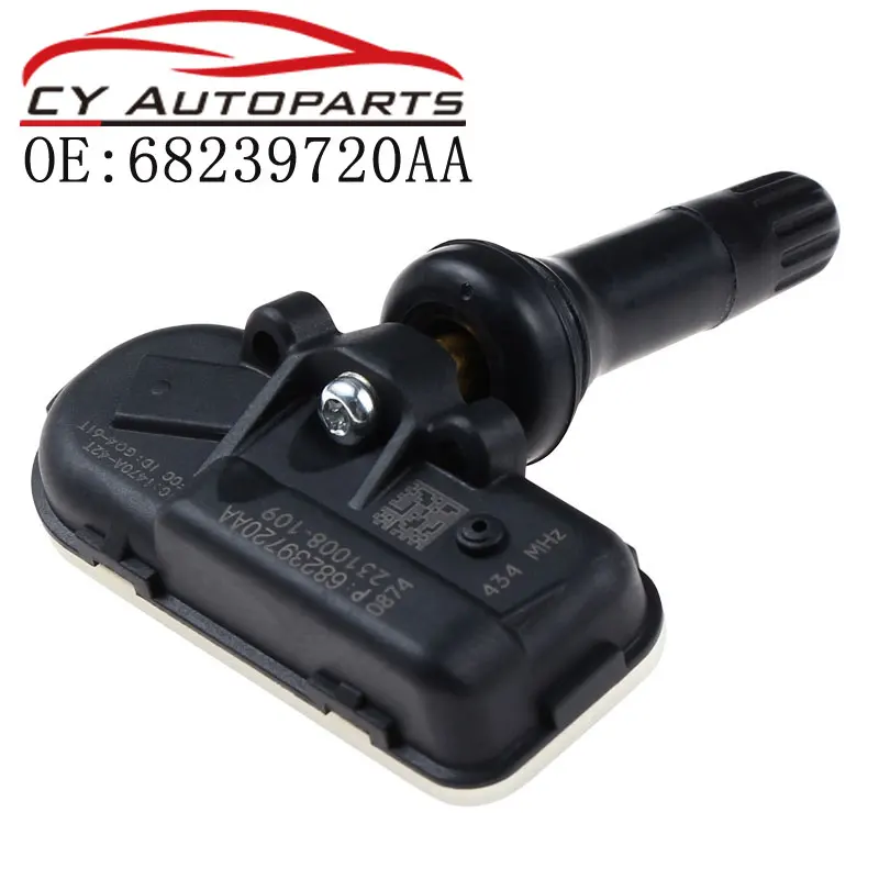 Новый датчик давления в шинах для Jeep Cherokee Ram 1500 2500 3500 434 МГц 68239720AA TPMS датчик
