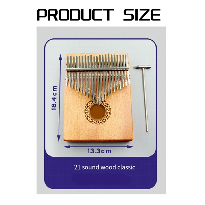 Пианино Kalimba для большого пальца портативное пианино Mbira пальцев подарки детей и