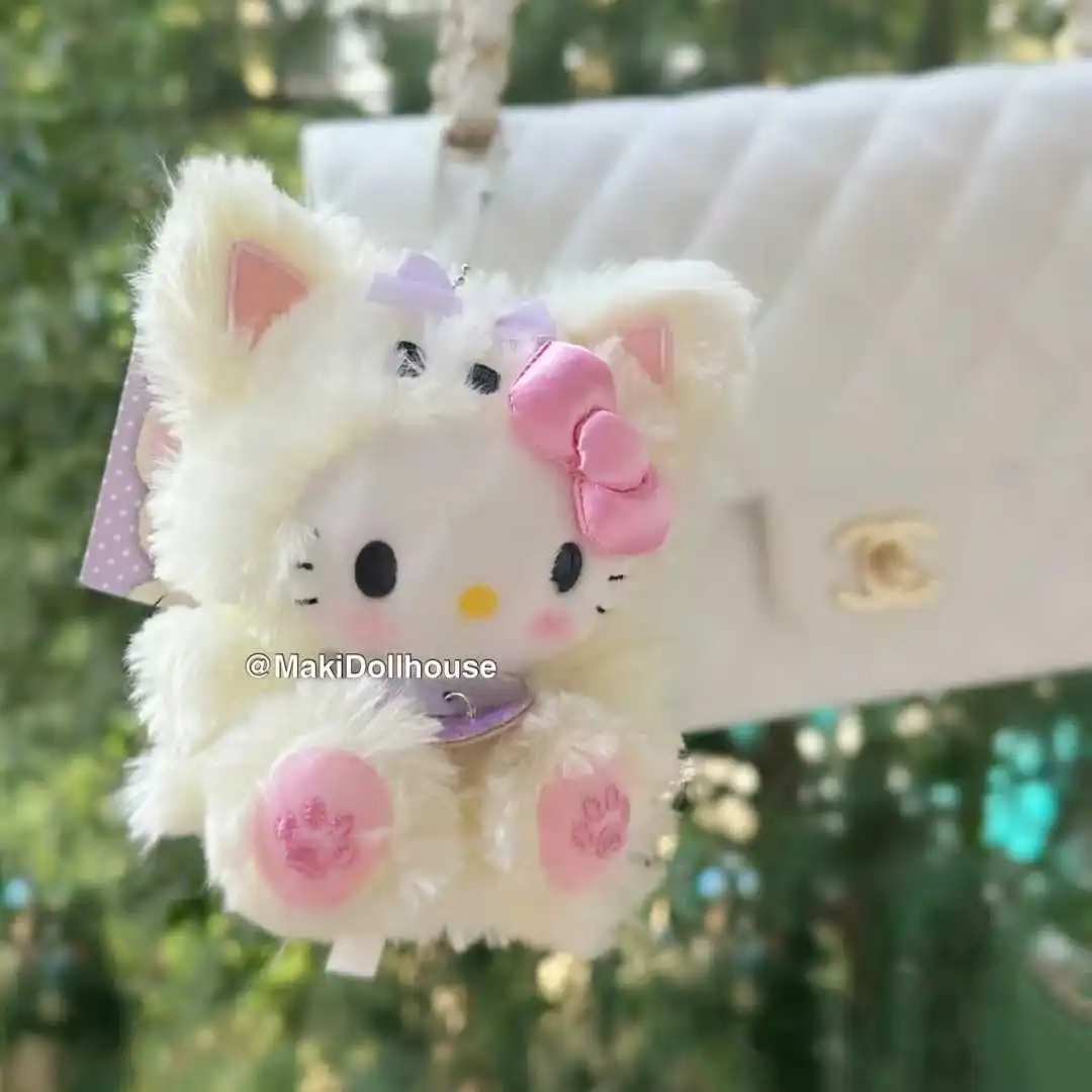 Hello Kitty Милая Y2k Женская фотосессия аниме охватывающий Рождественский подарок для