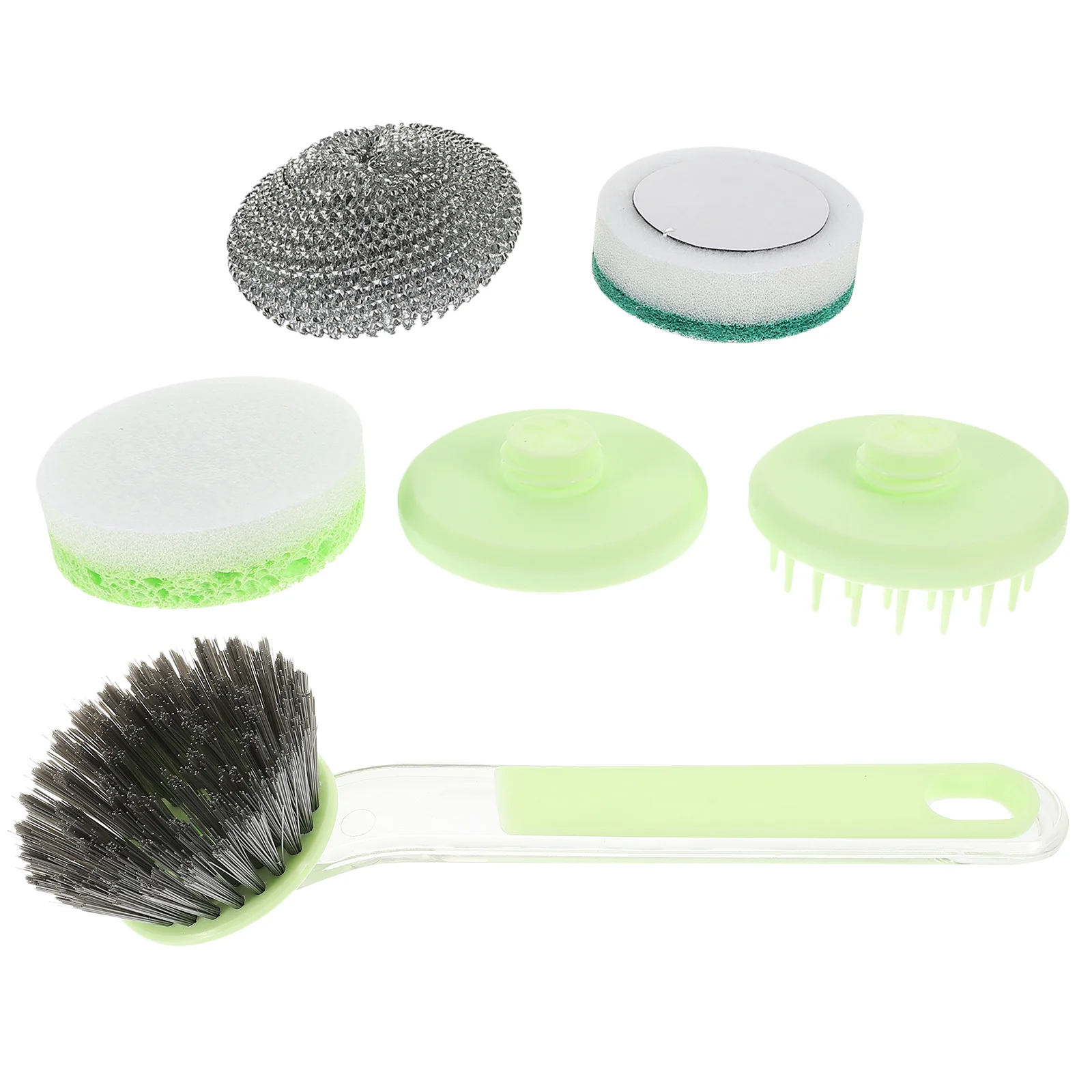 

Dish Cleaning Brush Crevice Long Handle Scrub Brushes Dishwashing Scrubber Kitchen