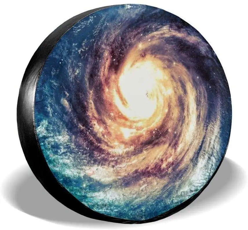 

Galaxy Universe Spare Tire Cover Waterproof Dust-Proof UV Sun Wheel Tire Cover Fit for Jeep,Trailer, RV, SUV and Many Vehicle 17
