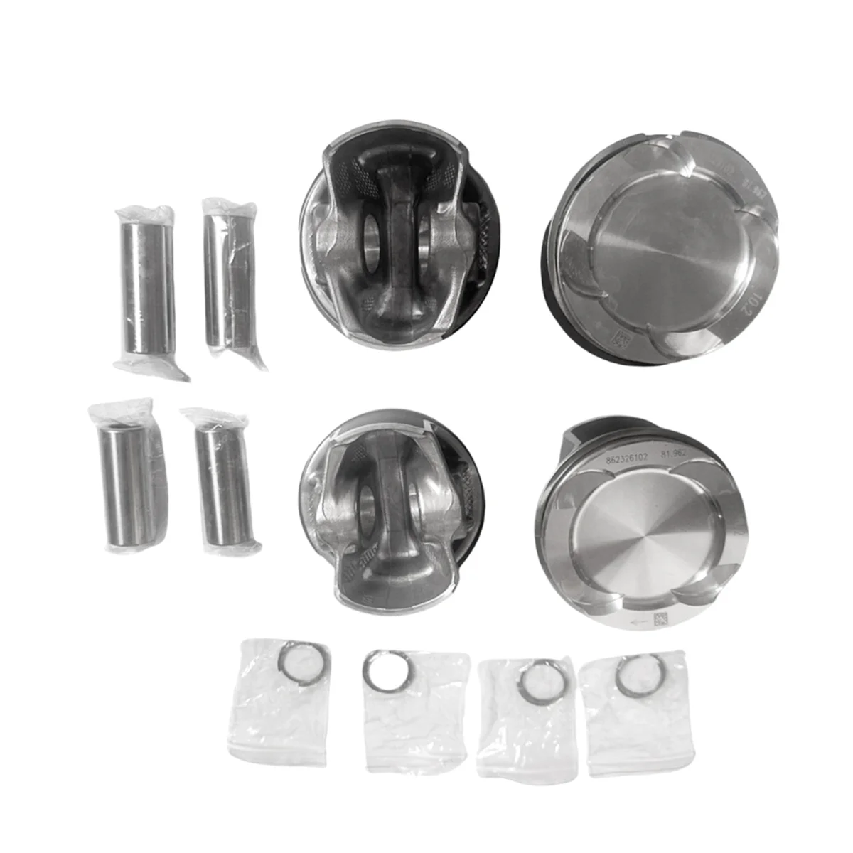 4 шт. 82 мм набор поршневых колец двигателя для BMW F20 F23 F33 F55 F56 G30 120i 220i 2.0T 11258657760 11259468870