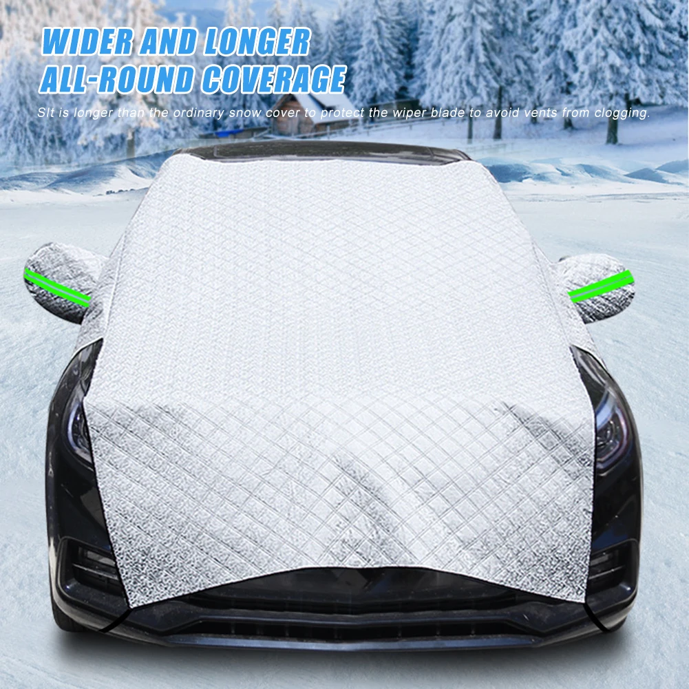 

Зимнее покрытие на лобовое стекло автомобиля защита от мороза и снега удлинение и утолщение защита от замерзания зимние автомобильные аксе...