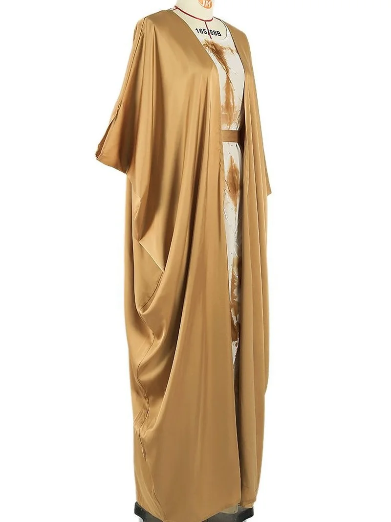 Ramadan Eid Mubarak Abaya Dubai Turkey Islam Muslim Sets Arabic Long Dress Kaftans For Women Robe Longue Kimono Femme Musulmane