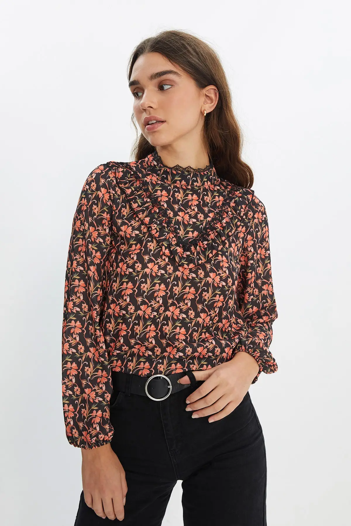 

Trendyol Upright Collar Blouse TWOAW22BZ0725