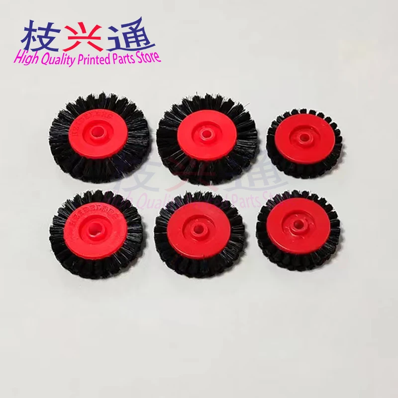 

20 Pieces Black Hard Feeder Brush Wheel