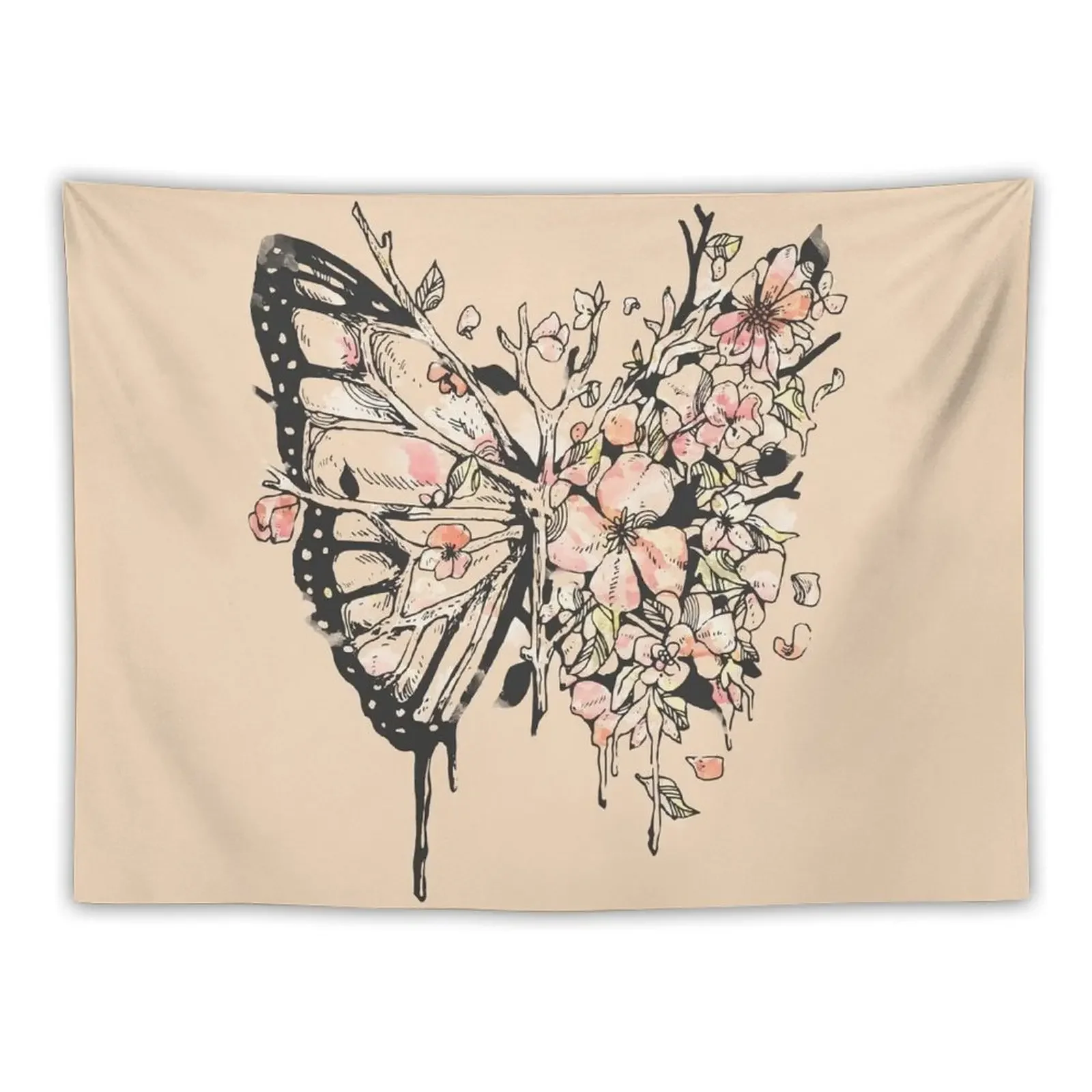 Металлический декоративный настенный гобелен