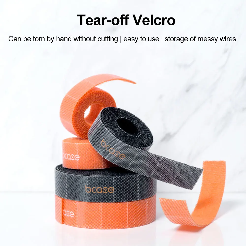 

1PC Detachable Cable Cable Nylon Hook Buckled bandage Loop Fastener Tape Clip Holder Cable Ties Strap