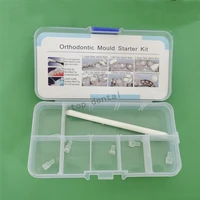 5boxes dental mini orthodontic lingual wire bracket accessories bite turbo injection mould kit