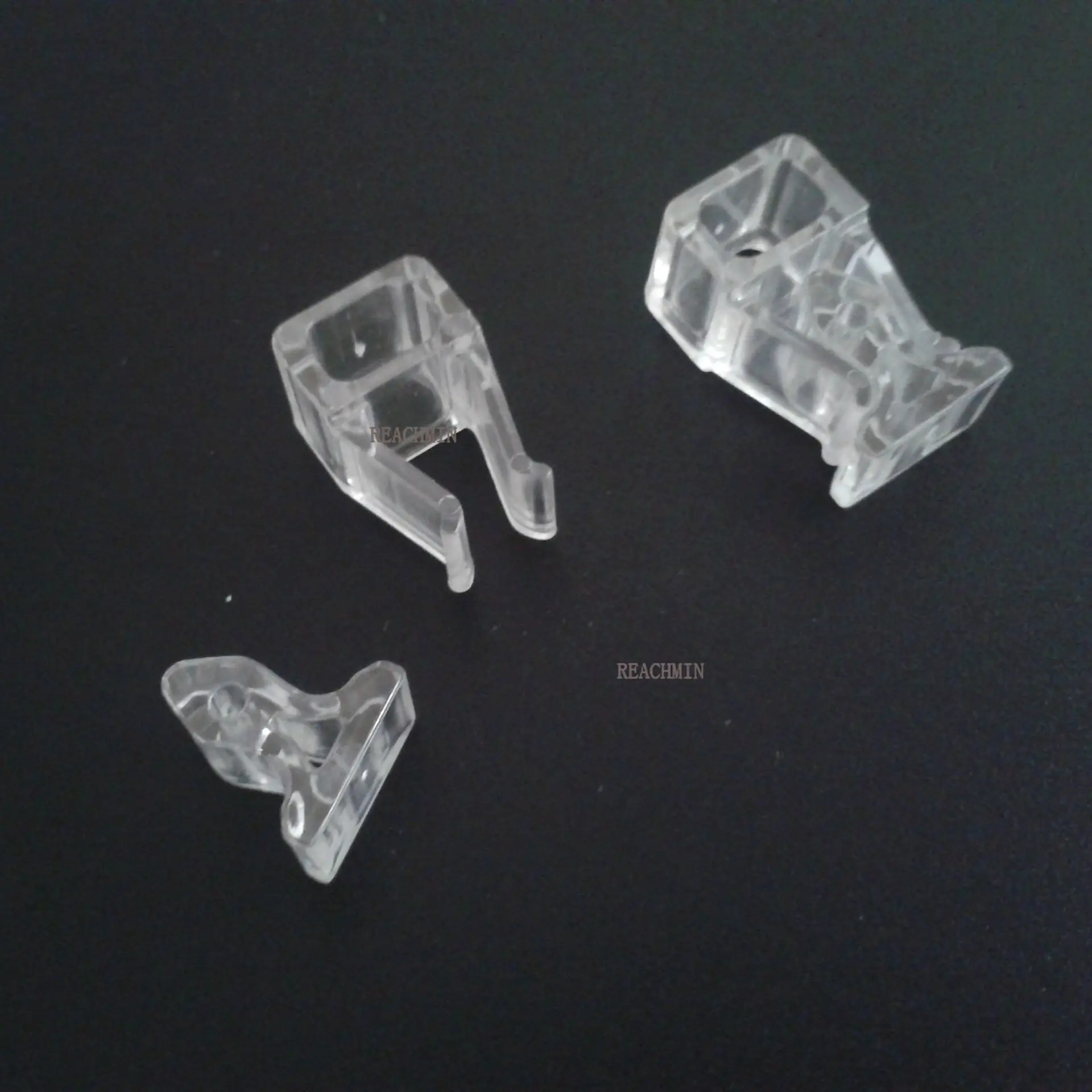 

100PCS/LOT HIGH QUALITY H26MM Clear Crystal Transparent acrylic Door Catch