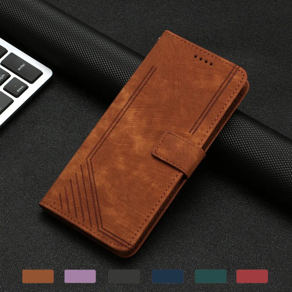 Кожаный чехол-книжка для телефона Tecno Camon 20 19 Pro 18 18P 17P Spark 10 9 9T GO 2023 10C 6