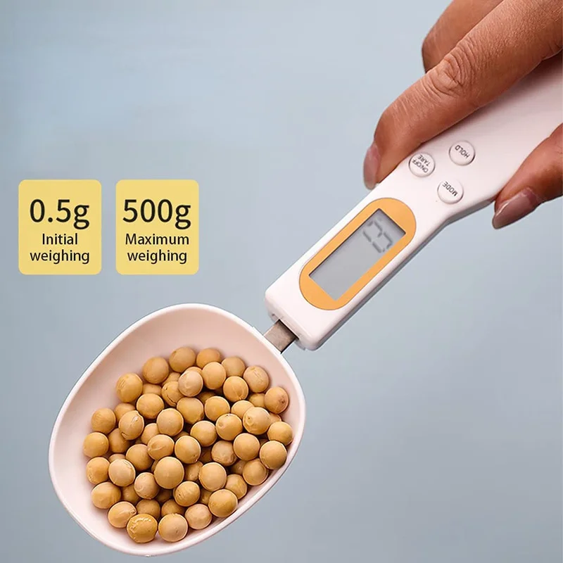

LCD Digital Kitchen Scale Measuring Spoon 500g 0.1g Cooking Food Weight Coffee Tea Sugar Electronic Scale Kitchen Tool