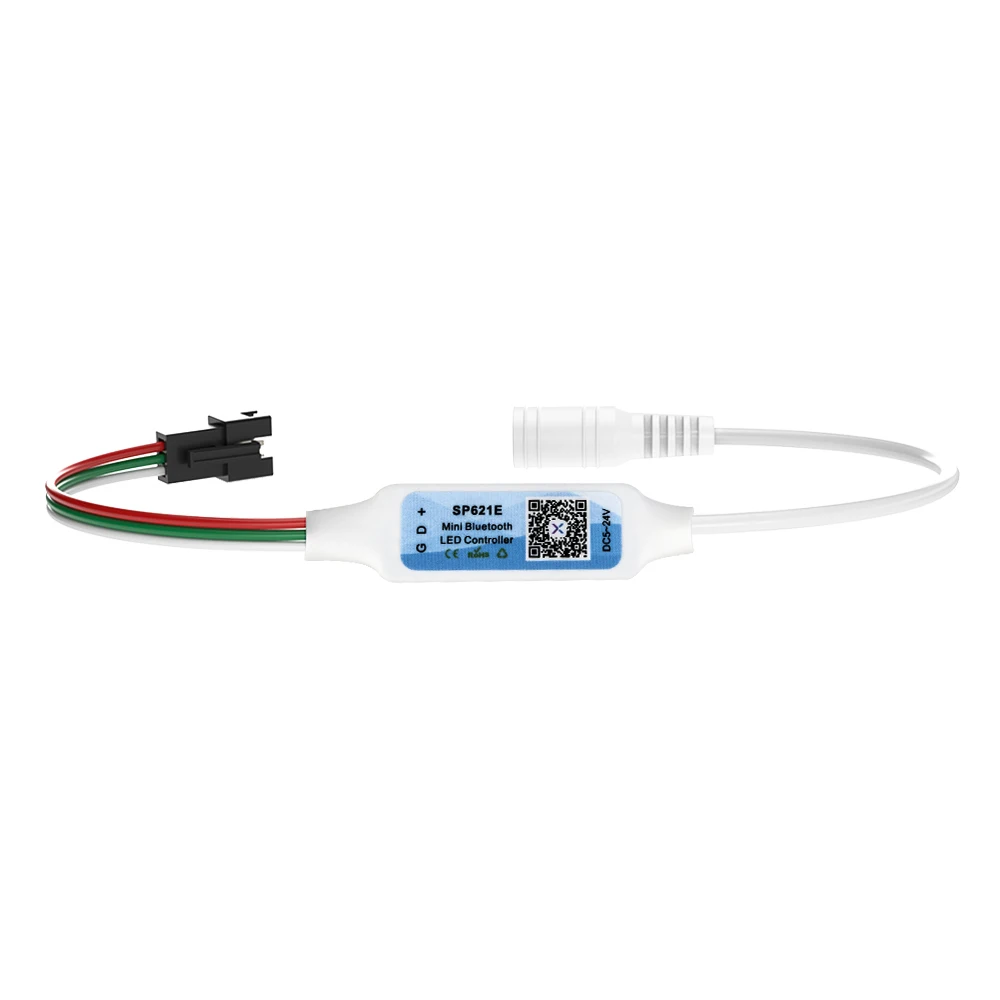 Мини-контроллер RGB SP621E WS2812B Bluetooth контроллер для светодиодных лент WS2811 WS2812 WS2813