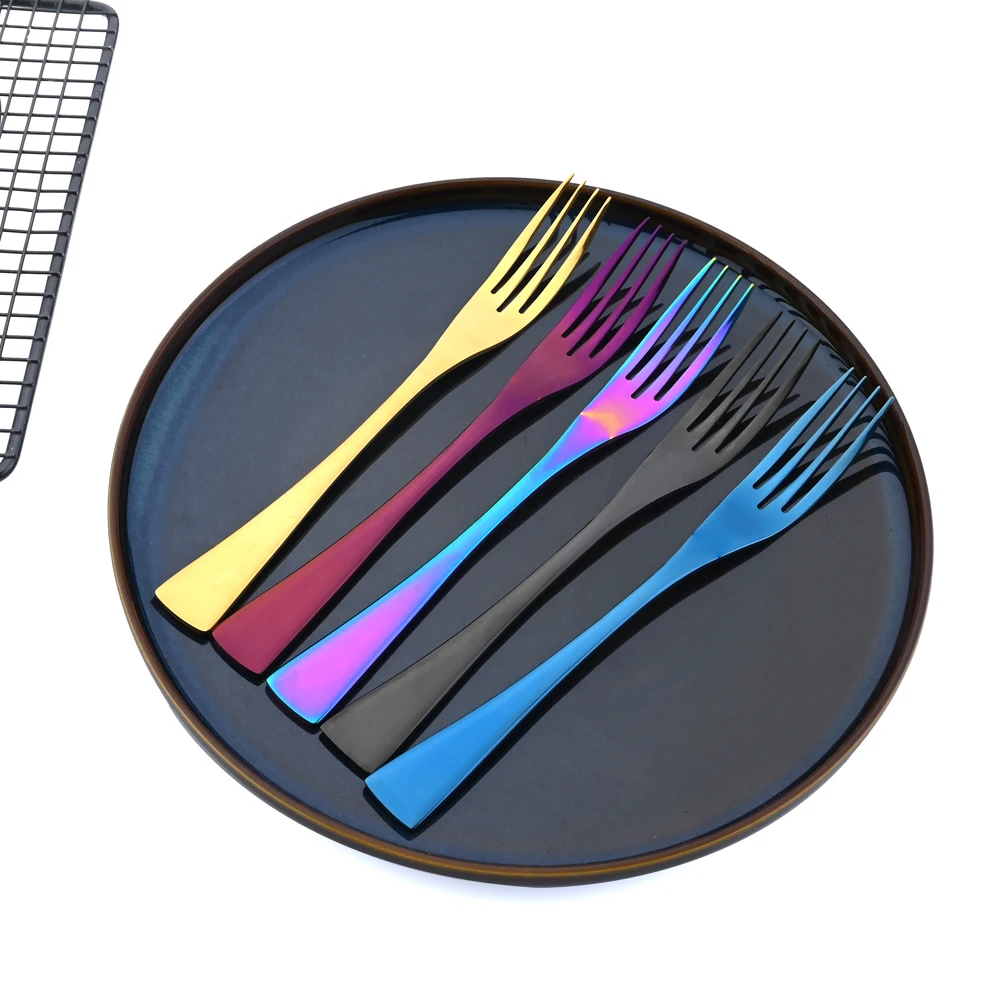 Блестящая зеркальная кухонная посуда из нержавеющей стали на 6 персон столовые