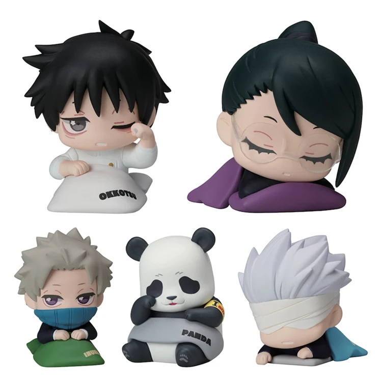 

Japan Anime StaSto Gachapon Capsule Toy Gacha Jujutsu Kaisen Q Figures Sleeping Table Decoration Ornaments