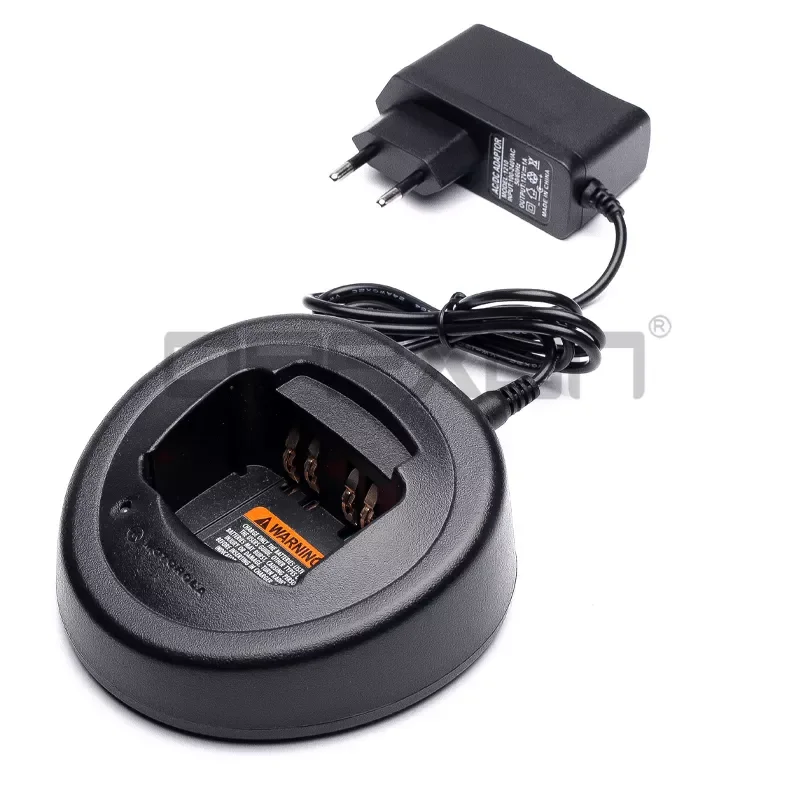 Desktop Base Tray Charger for Walkie Talkie Motorola GP320 GP328 GP338 GP340 GP360 GP380 HT750 HT1250 PRO5150 PRO5350 Ham Radio