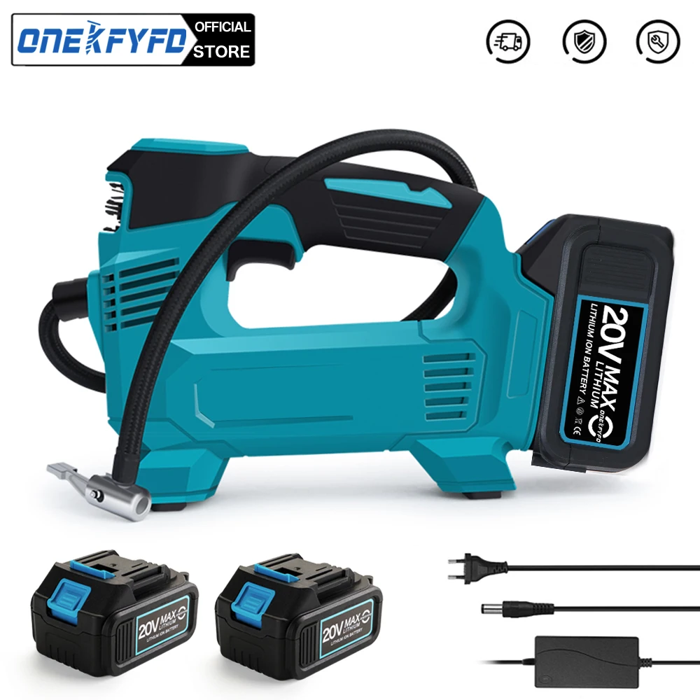 Pump Cordless Air Pump Electric Inflator With Indicator For 