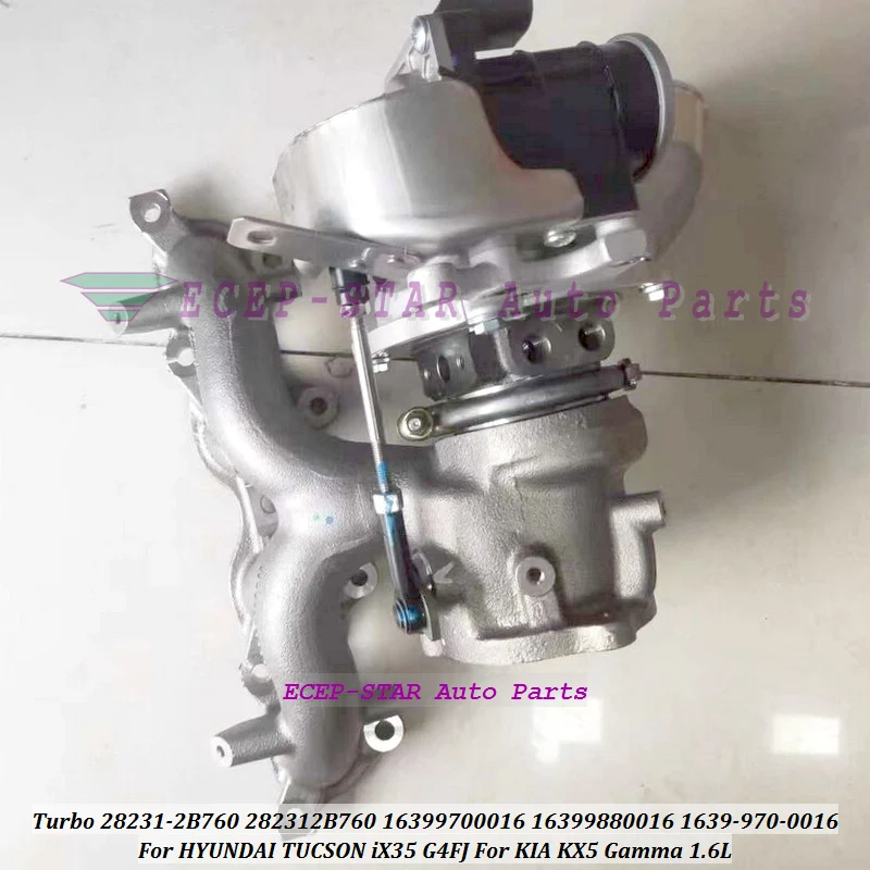 Turbo TD04L6 28231-2GTA1 282312GTA1 90124-01050 9012401050 для Hyundai Sonata Santa Fe Optima Sorrento Sportage DOHC-TCIGDI л