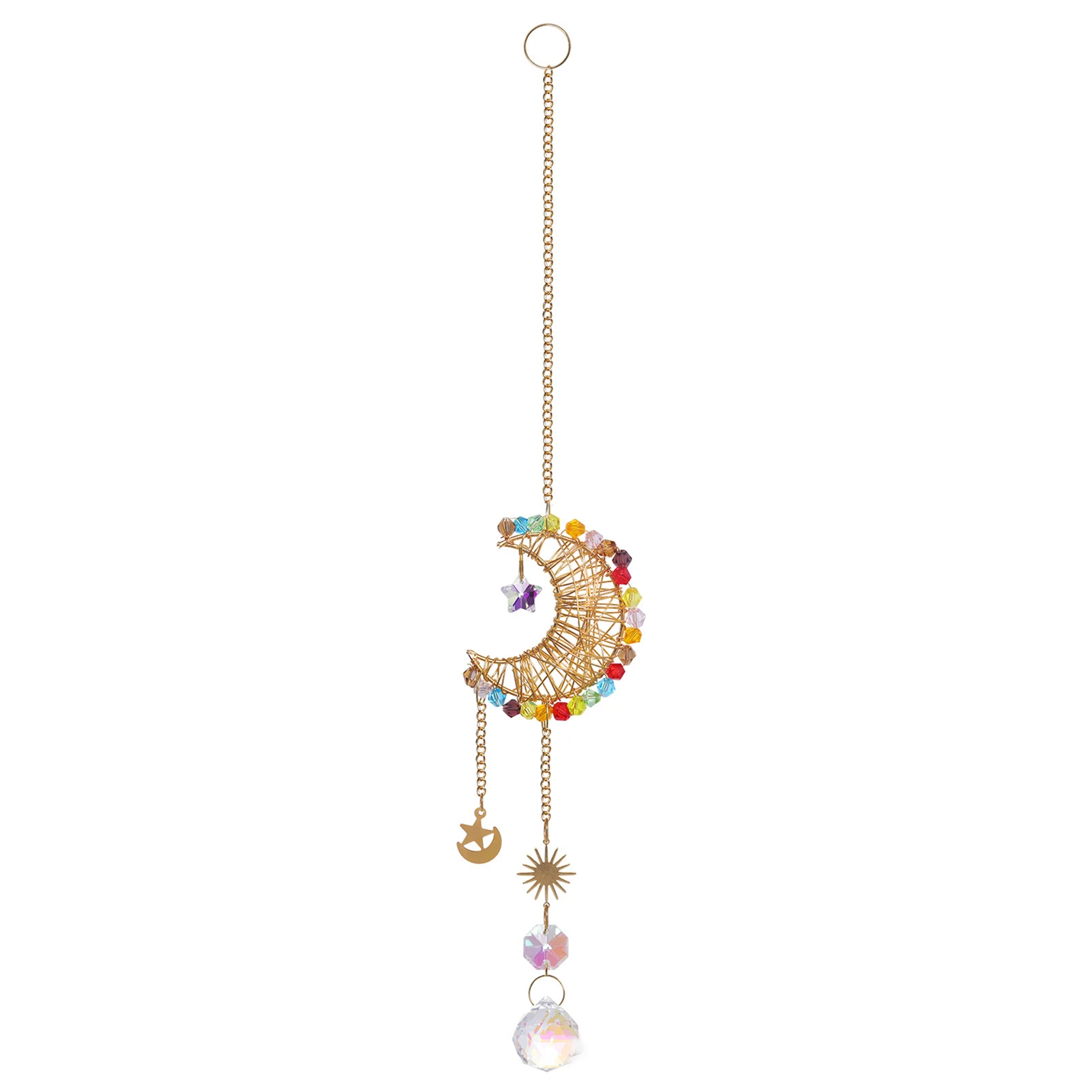 

Sun Catchers Indoor Window Crystals Prisms Pendant Rainbow Maker Hangings Prism Ornament Garden Crystal Suncatchers For Car Home
