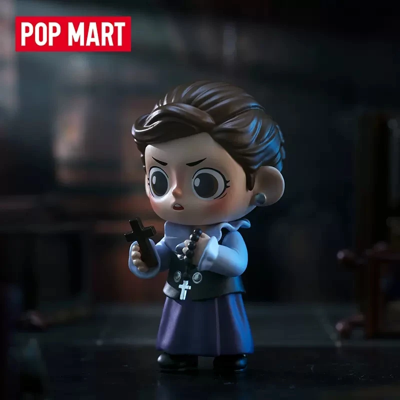 

Popmart The Comjuring Universe Series Blind Box Mystery Box Caixa Sorpresa Kawaii Girls Birthday Gift Guess Bag Action Figures
